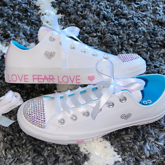 MESSAGE TO ORDER! 💎 Custom Bling Converse - Picture 8 of 17